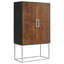 Armoire de bar 2 portes Washoe
