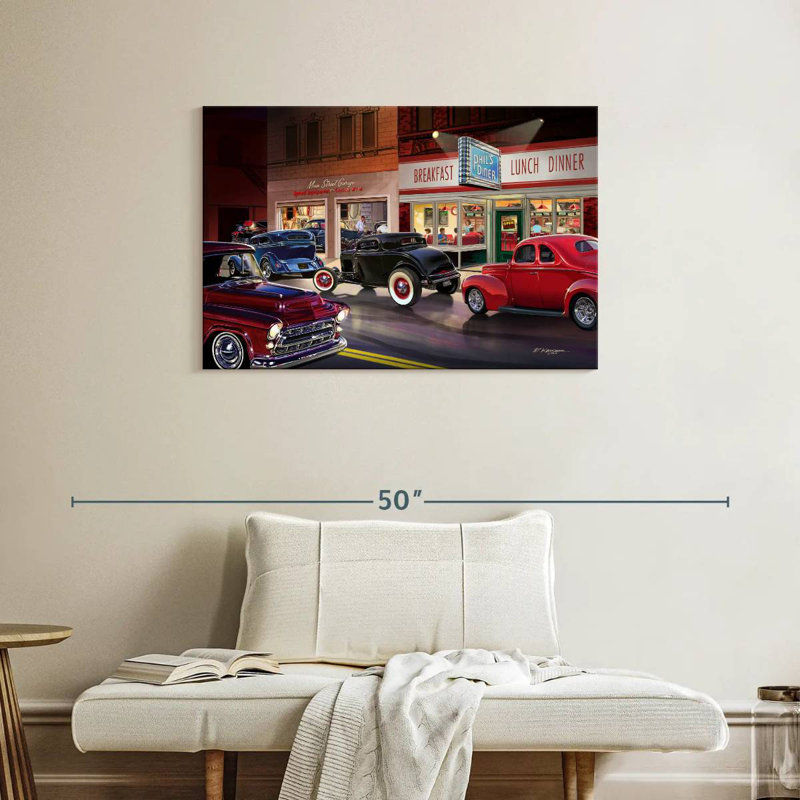 Mehar Phil's Diner, H 24 po x l 36 po