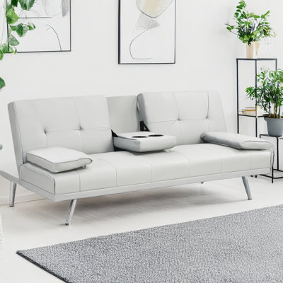 Futon Sofa Bed Single Chair Bed Living Room Lounge Chair