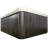 Hydro Spas HYD-38 220 Volt 3 Person 38 - Jet Acrylic Rectangle Standard (Hardwired) Hot Tub with Ozonator