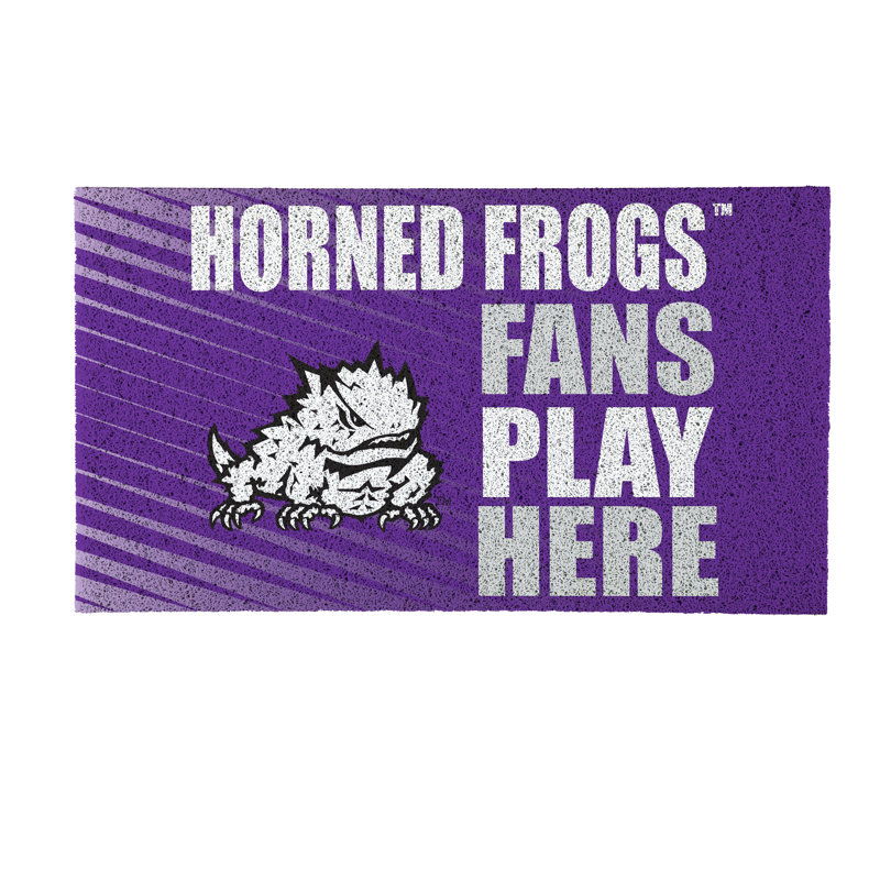 Tapis en PVC pour Texas Texas University, 28 po x 16 po