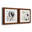 La recherche I - ensemble de 2 reproductions d'art sur papier encadré-1492773537-1492773550