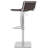 Barber Swivel Upholstered Adjustable Height Counter Stool with Metal Frame-2005715500