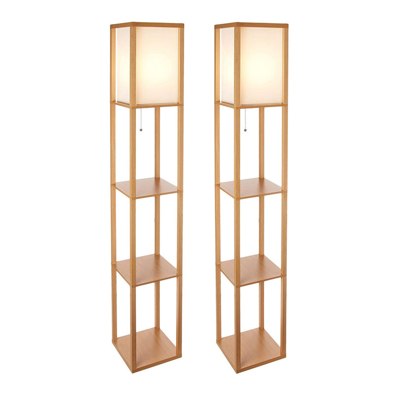 16'' LED Column Floor Lamp Set