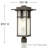 Manhattan Single Light 21.5" Outdoor Post Mount Outdoor Lantern (Post Sold Separately)-1898023189