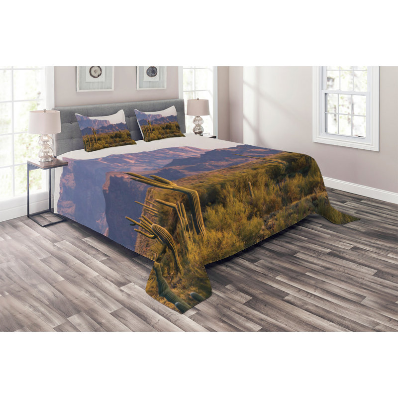 Coastal Polyester Coverlet