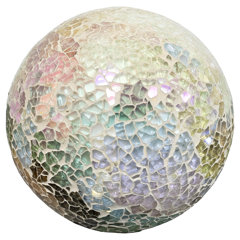 Handmade Decorative Balls Set Mosaic Glass Balls Centerpiece Balls