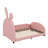 Twin Size Upholstered Rabbit-Shape Princess Bed-114344389