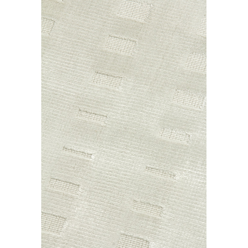 Dovey handloomed Bamboo Silk White Area Rug