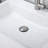 Bathroom Sink Single Handle Faucet With Pop-Up Drain (No Overflow)