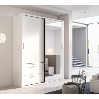 Gulbahar 2 Door Manufactured Wood Wardrobe