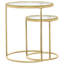Ensemble de 2 tables gigognes Maylin