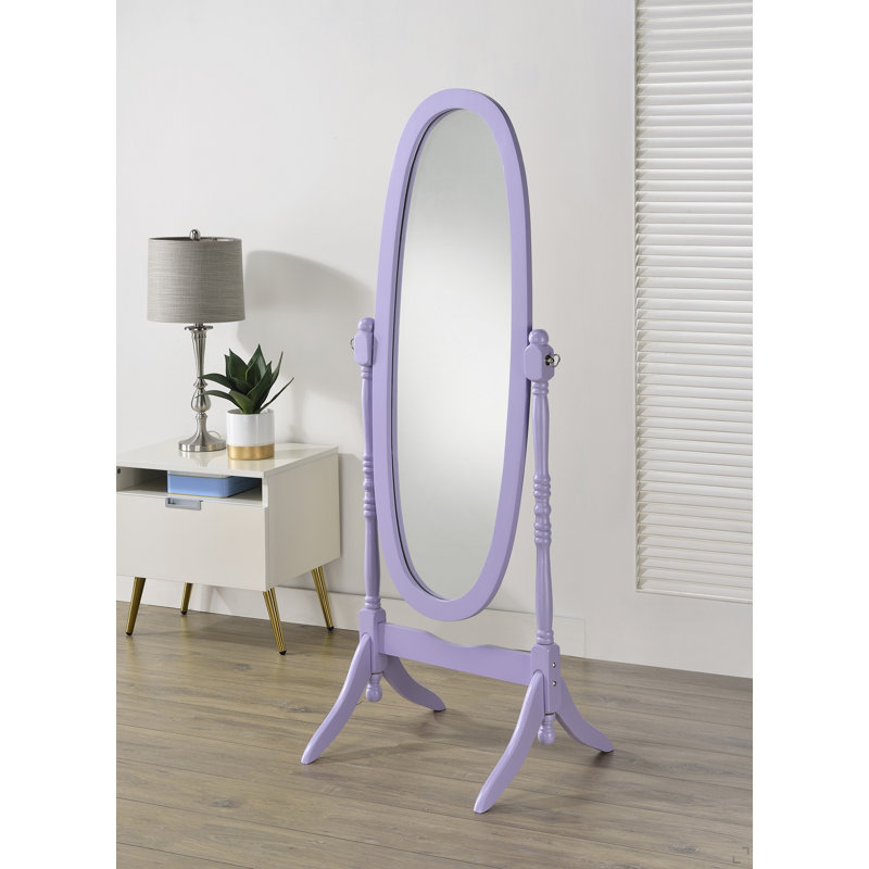 Miroir traditionnel, Mauve