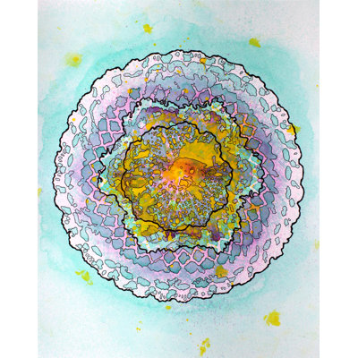 Stain 12 Print by Katie Schutte