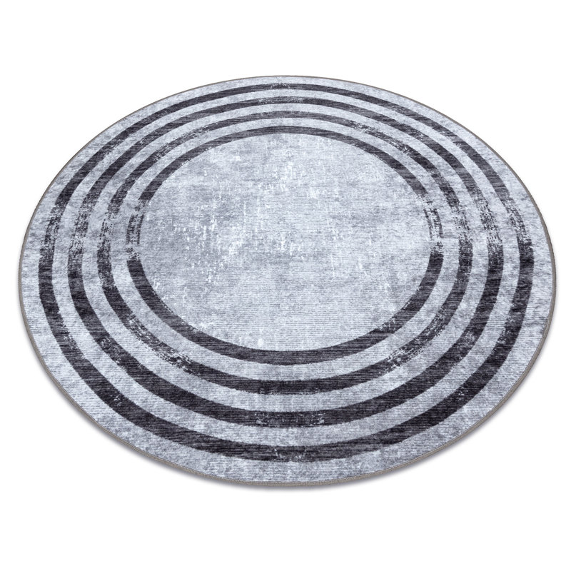Miro Geometric Area Rug, Round 200cm