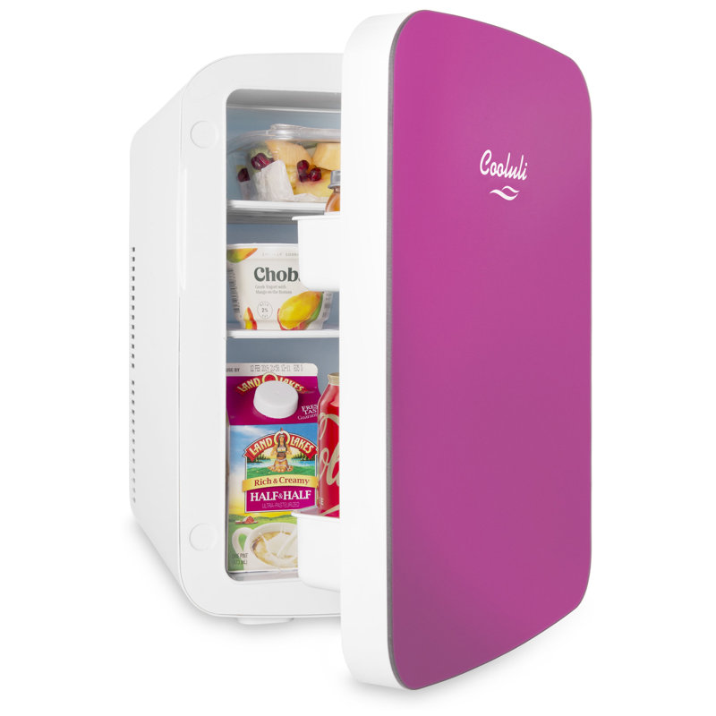 Cooluli Infinity 0,53 pieds cubes Mini réfrigérateur de comptoir, Rose