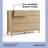 Horizon 6 Drawer Double Dresser-98239717