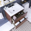 24 po Meuble-lavabo mural à simple cuve W-2131706088