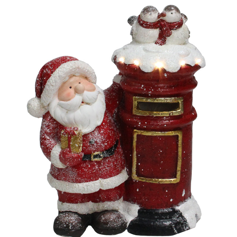 Santa Claus Mailing Presents Christmas