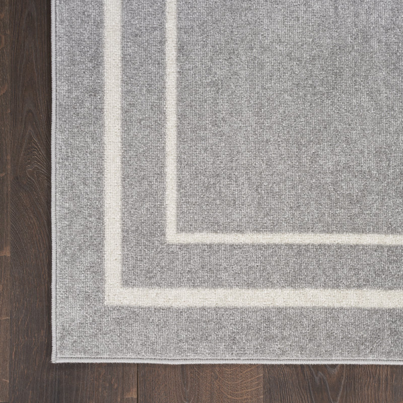 Tapis intérieur / extérieur ivoire Nourison Essentials, Rectangle 5 pi x 7 pi