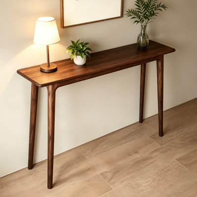 Console brune élégante de style chinois