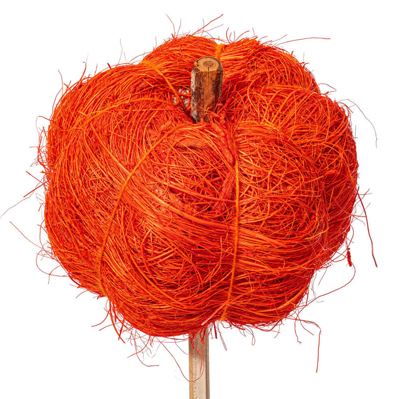 Natural Botanicals Hand Crafted Pumpkins, Orange