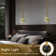 Aluminum Led Lights Plug-in Gold Sconces Wall Lighting With Memory Function