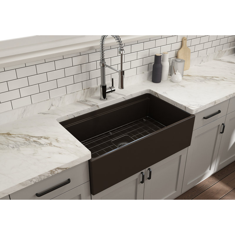 Contempo 33'' L Kitchen Sink, White