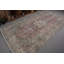 Tapis oriental, tapis rétro, tapis rouge bohème, tapis turcs, tapis géométrique, grand tapis 5,4 x 9,4 pi