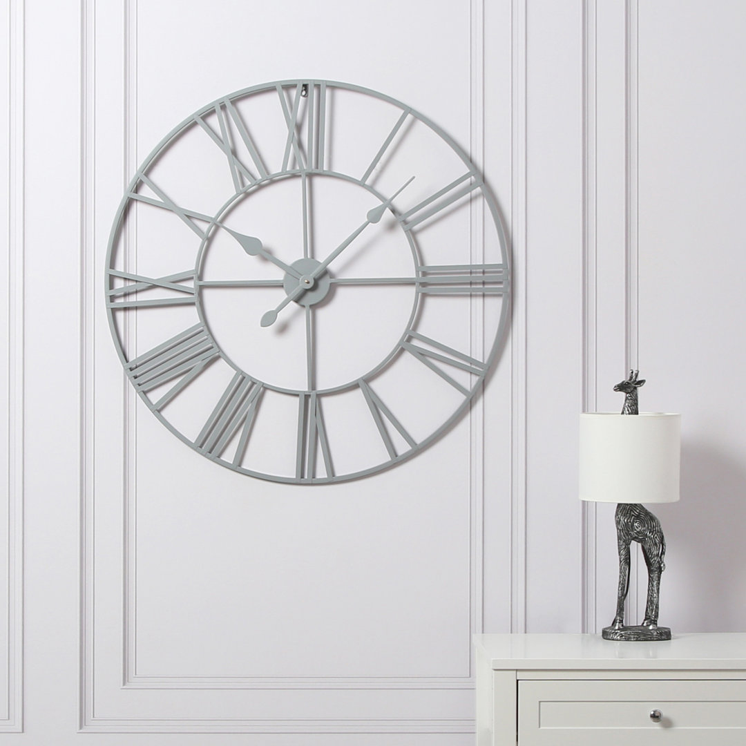 Evey - Skeleton Wall Clock with Roman Numerals