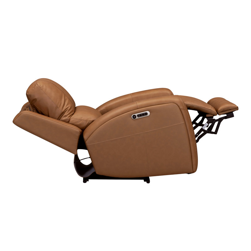 Causeuse et fauteuil inclinable électrique Abarca, 3 pièces: canapé, causeuse, fauteuil inclinable, Lyrique caramel