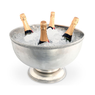 Medici Living Pewter Punch Bowl