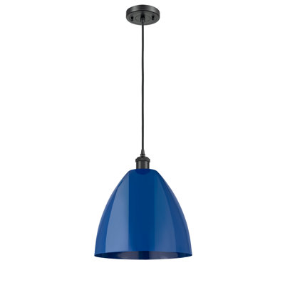Plymouth Dome 1 - Light Single Drop Pendant Pendant