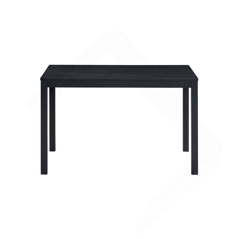 Table de salle à manger à finition noire