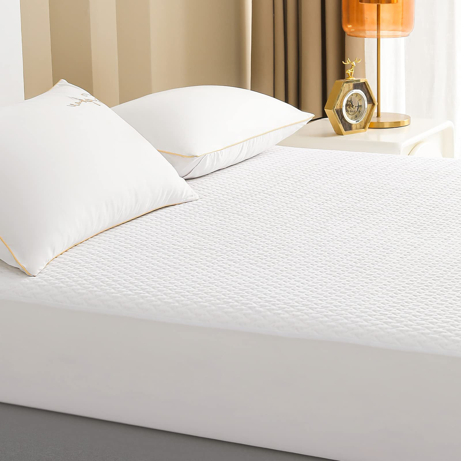 Alwyn Home King Size Bed Waterproof Mattress Protector-Cooling Mattress ...