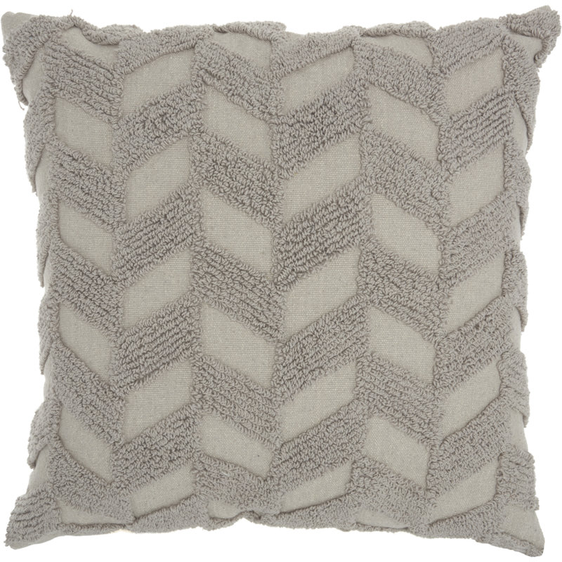 Geometric Cotton Throw Pillow