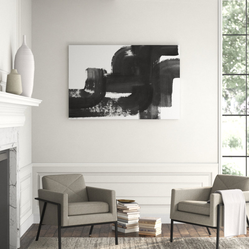 Concentric Corners II Print by Bobby Berk, 30" H x 45" W, Image Brush Gel