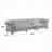 Ofer Chesterfield Leather Sofa With Button Tufting