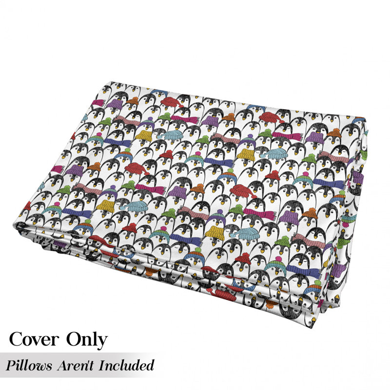 Housse de coussin d'extérieur Penguins, H 2 po x l 27 po x P 88 po