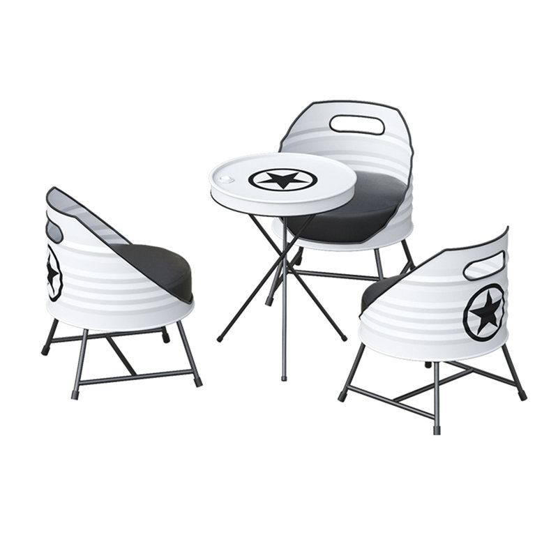 Ensemble repas rond 23,3 po Roddrick, Ensemble repas 4 pièces