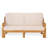 Isaias Rattan Loveseat