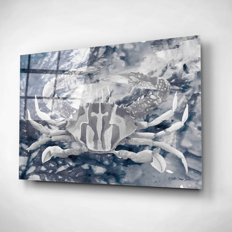 «Ocean Collection 5» par Stellar Design Studio, art mural en verre acrylique, H 12 po x l 16 po x P 0,13 po