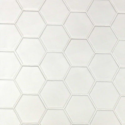 Meadowmere 3" Hexagon Matte Ceramic Tile