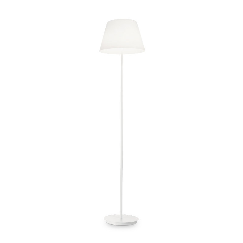 175cm White Traditional Floor Lamp