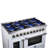 Capriasca 48 French Door Gas Range-116680802