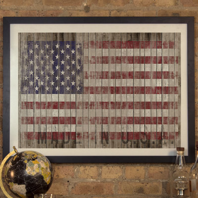 «American Flag I», impression