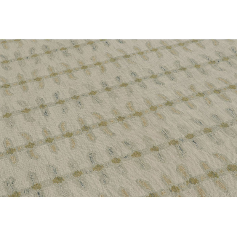 Scandinavian Wool Geometric Area Rug, Rectangle 10' x 14'