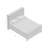 Brie Upholstered Wingback Bed-1706813375-1706813374