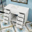 Meuble-lavabo avec lavabo, 8 tiroirs et 2 portes-1367829527