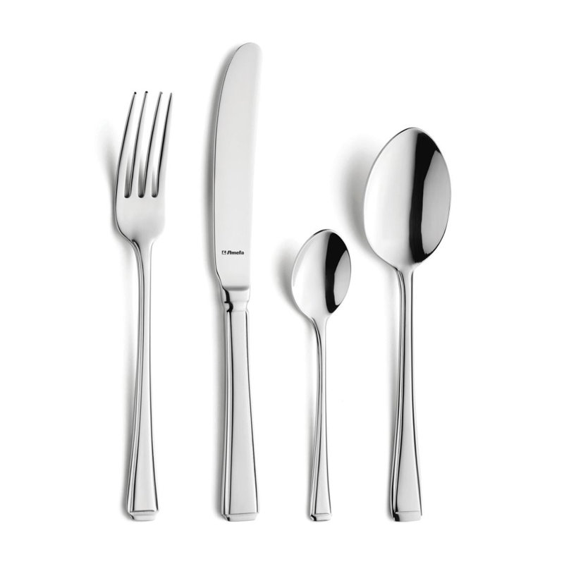 17 Stories Miksen 16 Piece Stainless Steel Cutlery Set , Service for 4